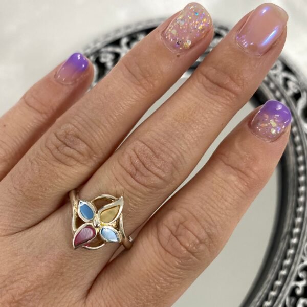 Anillo nacar swing